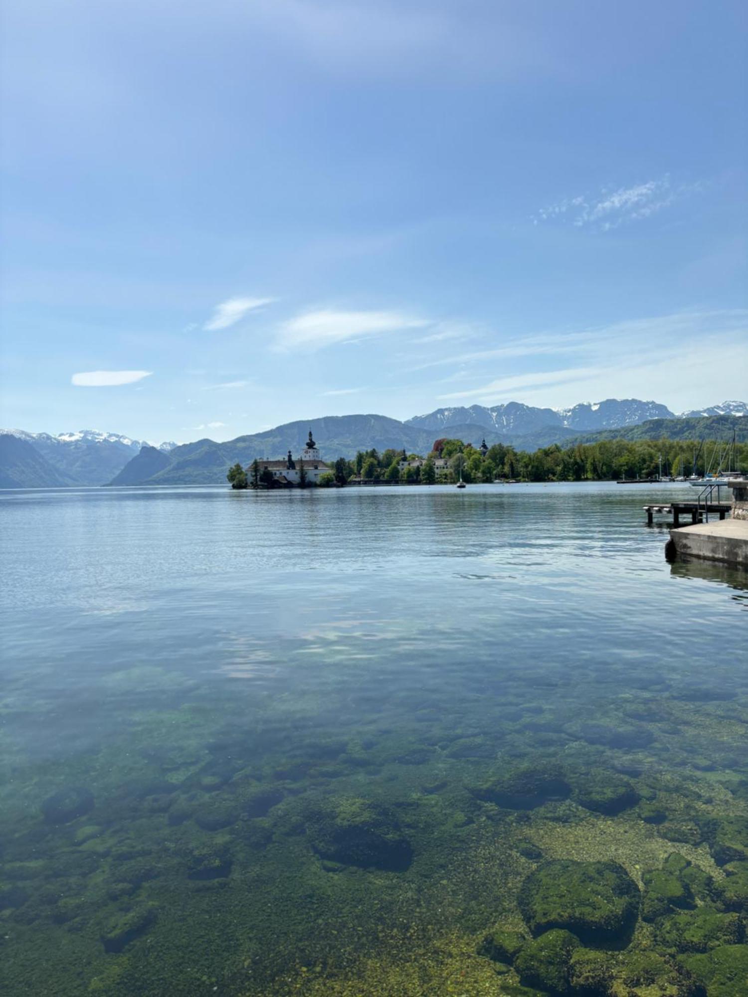 Wohnung See- Und Bergnaehe Гмунден Екстериор снимка